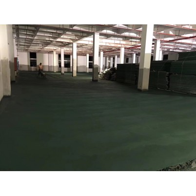 汕头宜华家居绿色金刚砂地坪工程