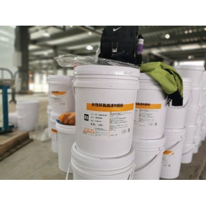 凯特精密机械水性环氧地坪工程施工